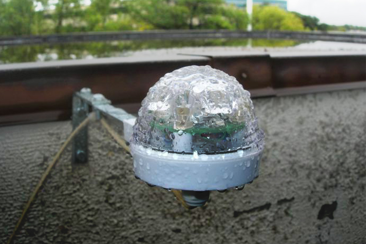 Optical rain sensor