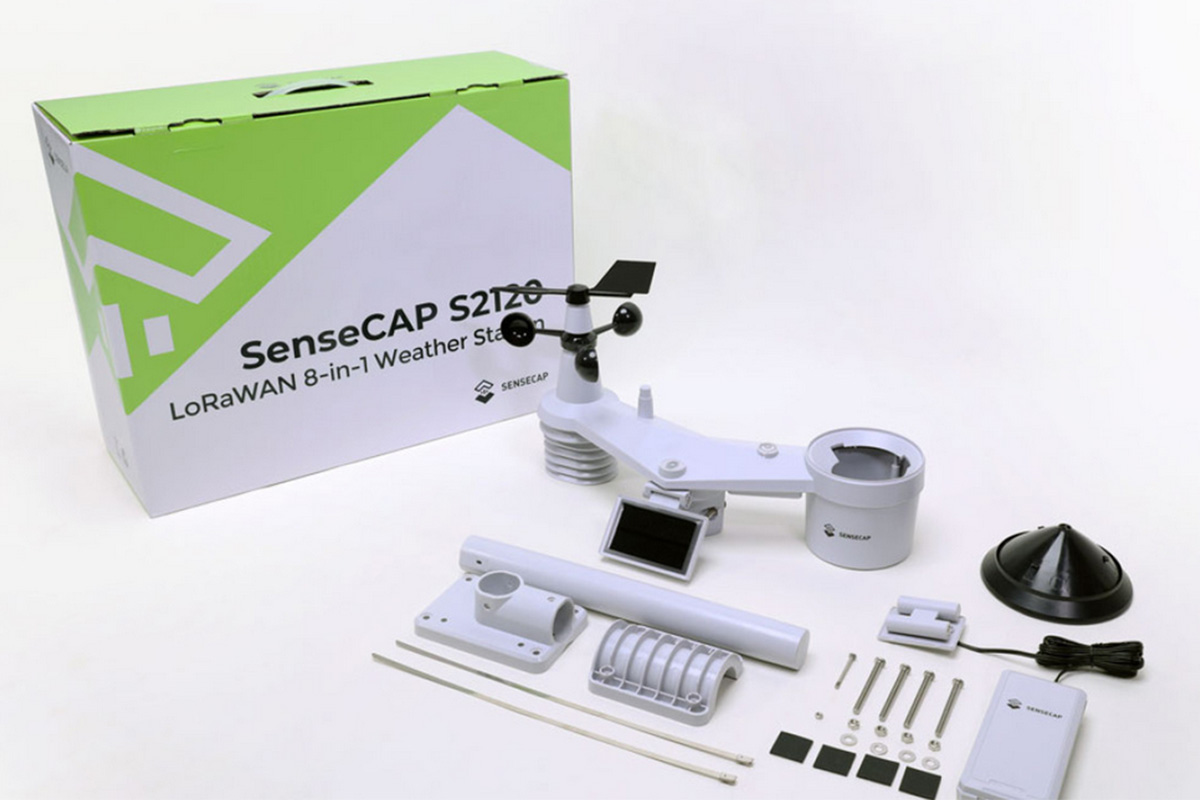 SenseCAP S2120 8-in-1 LoRaWAN Weather Sensor